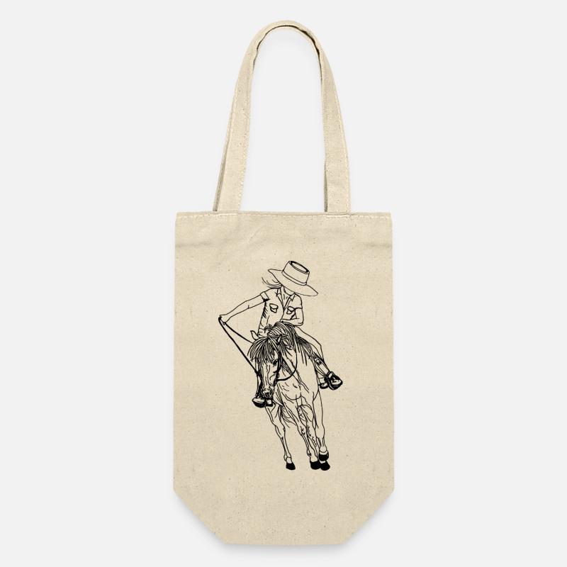 Fille de l’Ouest - Sac à bouteille - nature