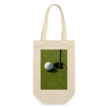 Sport - Golf - Geschenkbeutel für Flaschen - Natur - Vorne