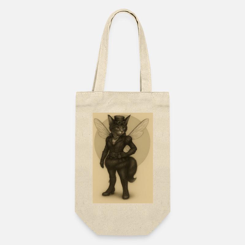 Dame Steamcat - Sac à bouteille - nature