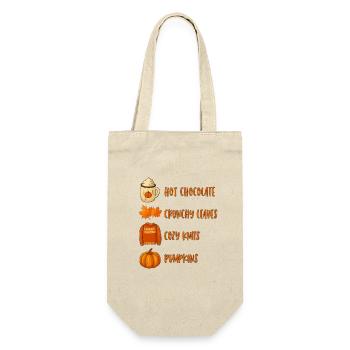 9DBE7008 7A30 409C 89D7 293B2B8C4CB0 - Geschenkbeutel für Flaschen - Natur - Vorne