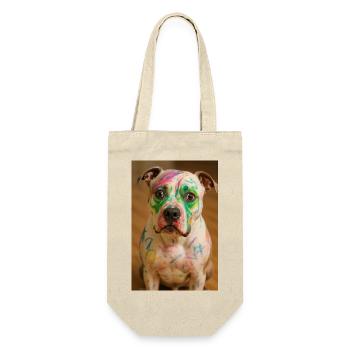The painted dog - Gift Bag for Bottles - nature - Front