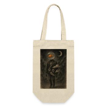 Dreams Don’t Obey Gravity - Gift Bag for Bottles - nature - Front