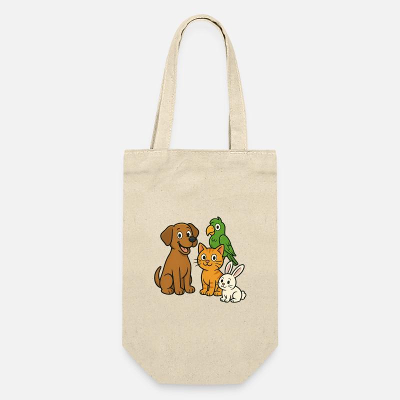 Amateurs d’animaux - Sac à bouteille - nature