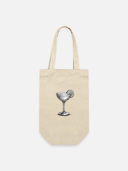 Klassischer Daiquiri - Geschenkbeutel für Flaschen - Natur