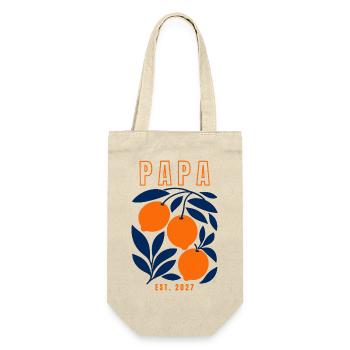 Papa 2027 - Sac à bouteille - nature - Devant
