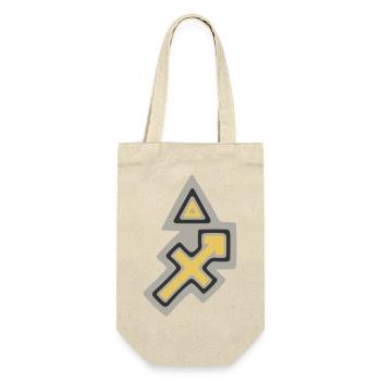 Zodiac Tribal Sagittarius Fire - Gift Bag for Bottles - nature - Front