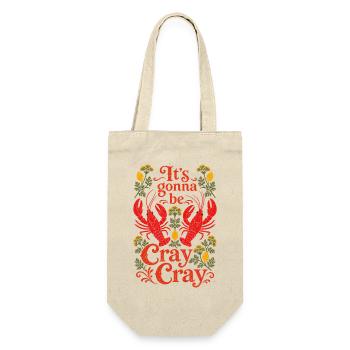 Crayfish party - It's going to be cray cray - Gift Bag for Bottles - nature - Front