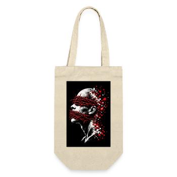 Kollektive Amnesie Schweigen T-Shirt - Geschenkbeutel für Flaschen - Natur - Vorne