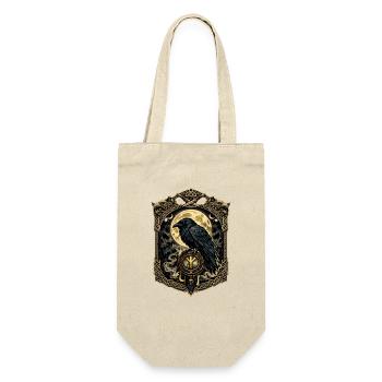 Mondrabe im Celtic-Rahmen - Geschenkbeutel für Flaschen - Natur - Vorne