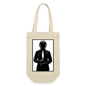 Black Raider - Geschenkbeutel für Flaschen - Natur - Vorne