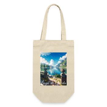 Lago di garda,Lake Garda,lake,landscape - Gift Bag for Bottles - nature - Front