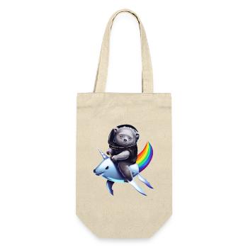 Koala Unicorn Astronaut at Rainbow Imaginative - Gift Bag for Bottles - nature - Front