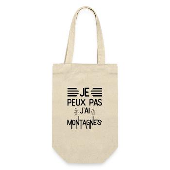 Je Peux Pas J Ai Montagnes - Sac à bouteille - nature - Devant