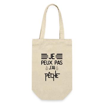 Je Peux Pas J Ai Pêche - Sac à bouteille - nature - Devant