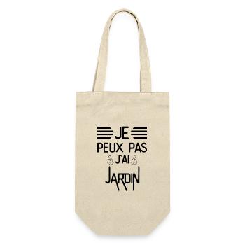 Je Peux Pas J Ai Jardin - Sac à bouteille - nature - Devant