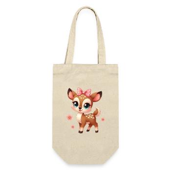 Cute Little Fawn 5 - Gift Bag for Bottles - nature - Front