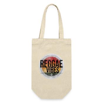 Reggae Vibes - Geschenkbeutel für Flaschen - Natur - Vorne