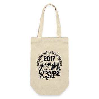 2017 août Original : 7 Ans cadeau Anniversaire - Sac à bouteille - nature - Devant