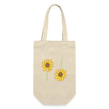 Fleur, Tournesol, Symbole, Fleurs - Sac à bouteille - nature - Devant