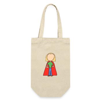 Heroine, Woman, Hero, Symbol, Human - Gift Bag for Bottles - nature - Front