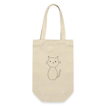 Cat Animal Symbol Cute - Gift Bag for Bottles - nature - Front