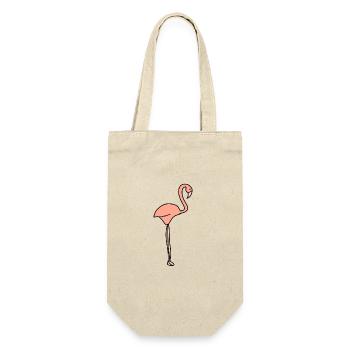 Flamingo Animal Symbol Pink - Gift Bag for Bottles - nature - Front