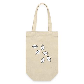 Leaf Symbol Pattern Leaves Shape Nature - Gift Bag for Bottles - nature - Front