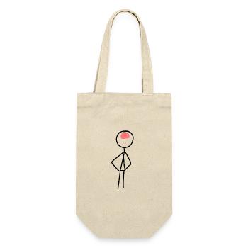 Cerveau de symbole humain - Sac à bouteille - nature - Devant