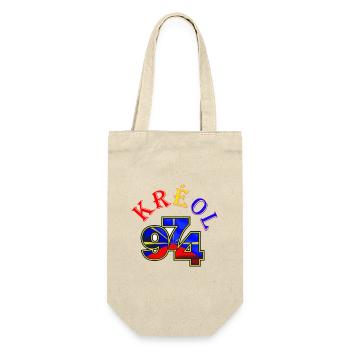 Kreol 974 Neon Grid - Gift Bag for Bottles - nature - Front
