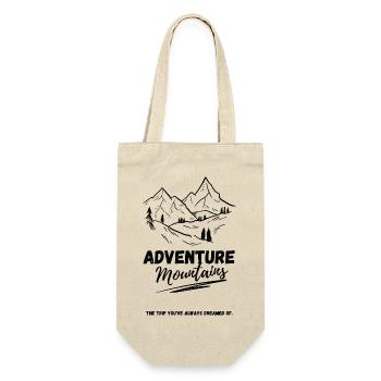 Adventure Mountains - Outdoor Berge - Gift Bag for Bottles - nature - Front