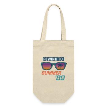 Rewind to Summer '89 - Gift Bag for Bottles - nature - Front