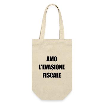 I love tax evasion - Gift Bag for Bottles - nature - Front