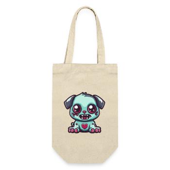 Dog Halloween Zombie Baby - Gift Bag for Bottles - nature - Front