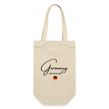 Flag of Germany, German pride - Gift Bag for Bottles - nature - Front