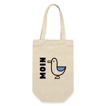 MOIN - Geschenkbeutel für Flaschen - Natur - Vorne