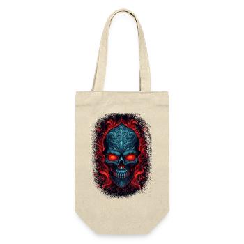 dos squelette costume cadeaux cadeau idée cadeau idée - Sac à bouteille - nature - Devant