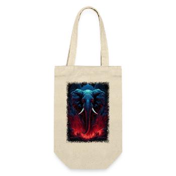 baby birthday present idea beach geek animal - Gift Bag for Bottles - nature - Front