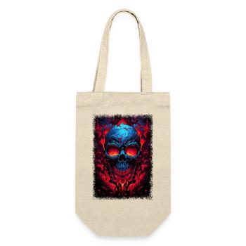 Déclaration Vêtements pour adultes Anatomie du skateboard - Sac à bouteille - nature - Devant