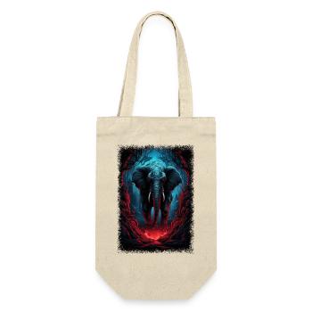beach water adorable nature sun cool elephant - Gift Bag for Bottles - nature - Front