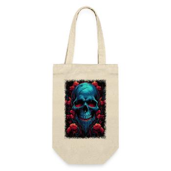 Bday Fuck Off Skeleton Hand Tshirts Funny - Gift Bag for Bottles - nature - Front