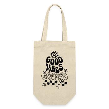 Bonne ambiance autour du dicton rétro - Sac à bouteille - nature - Devant
