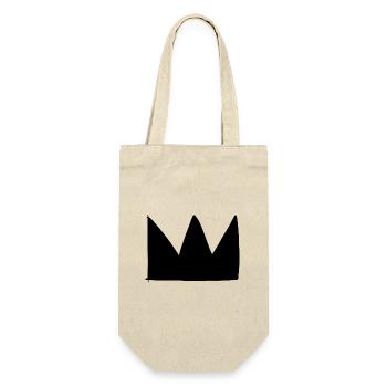 Symbole de la couronne Forme de roi - Sac à bouteille - nature - Devant
