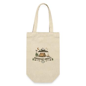 adventure awaits - Gift Bag for Bottles - nature - Front