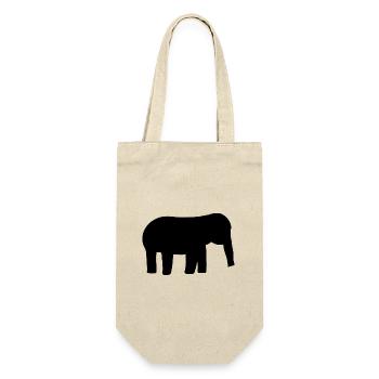 Elephant Baby Symbol Animal - Gift Bag for Bottles - nature - Front