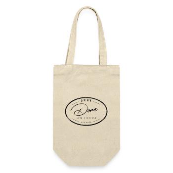 Just Done - Geschenkbeutel für Flaschen - Natur - Vorne