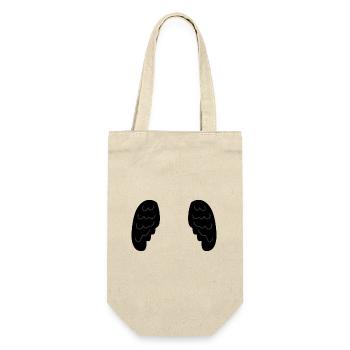 Symbole de l’aile Ange - Sac à bouteille - nature - Devant