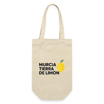 Murcian Design - Geschenkbeutel für Flaschen - Natur - Vorne