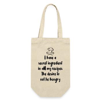 J’ai un ingrédient secret dans toutes mes recettes Le - Sac à bouteille - nature - Devant
