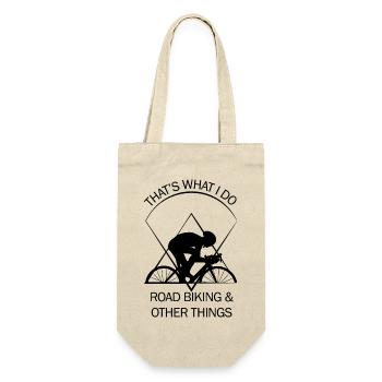 Racer - Gift Bag for Bottles - nature - Front