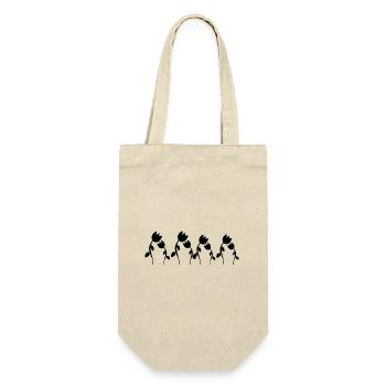 Flower Symbol Blossom Plant Eight Roses - Gift Bag for Bottles - nature - Front